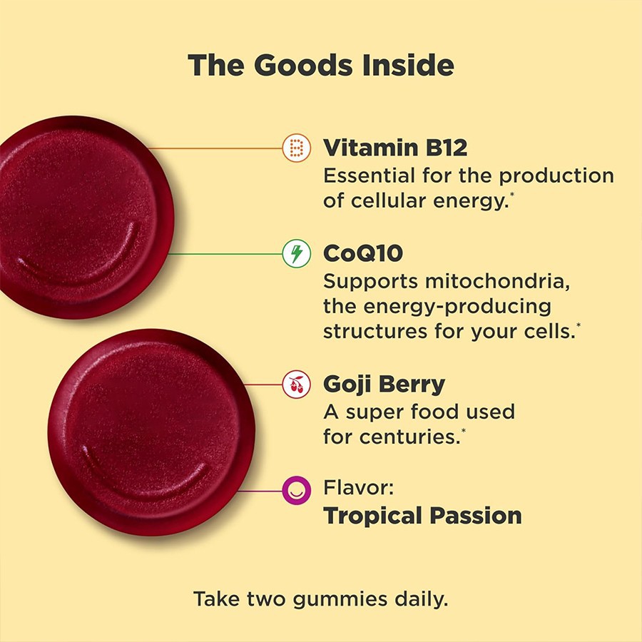 OLLY DAILY ENERGY Gummies Fuel Your Day With Natural Cellular Energy factory