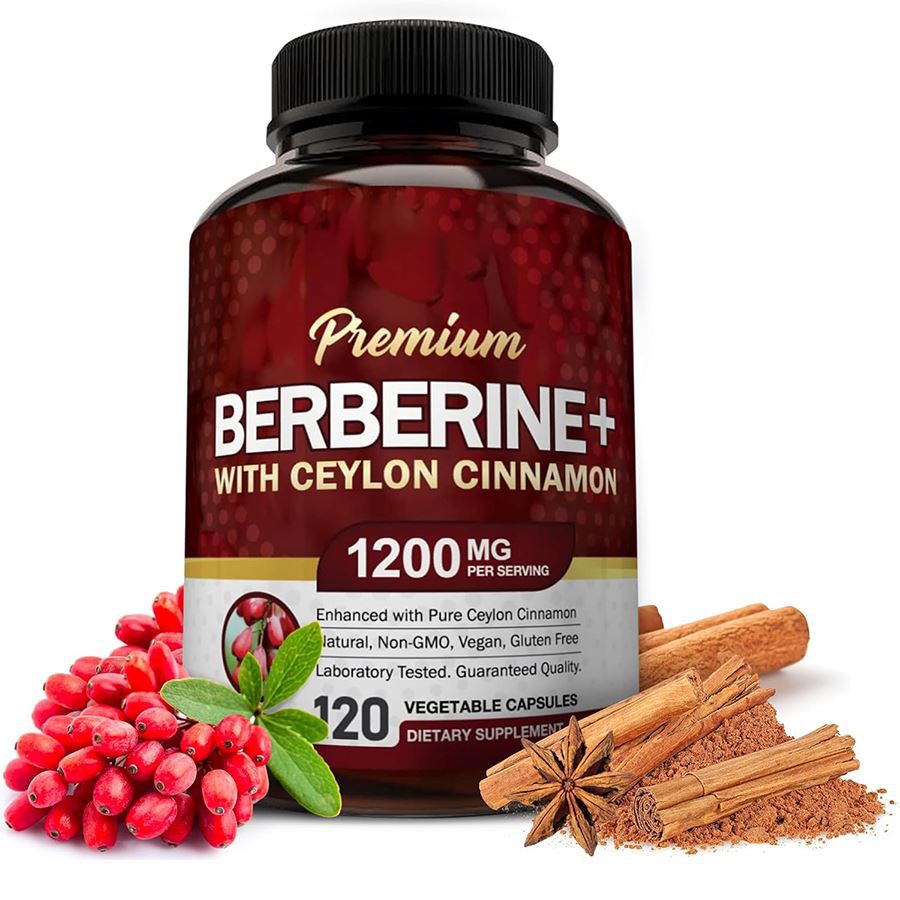 Premium berberine s dvoma akčnými vzorecmi Cejlon Cinnamon Nature pre metabolický celok - wellness Body Wellness