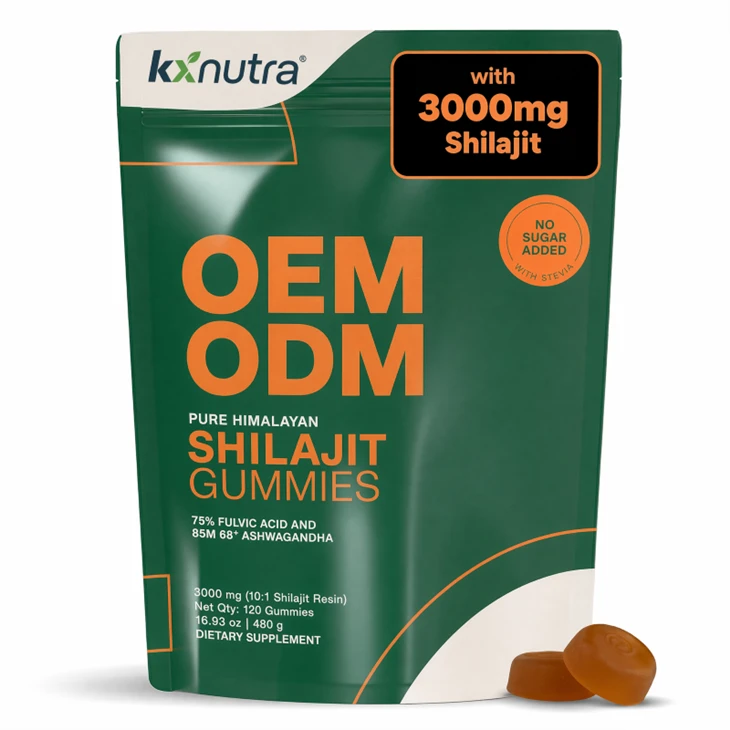 Shilajit Gummies With KSM 66 Ashwagandha
