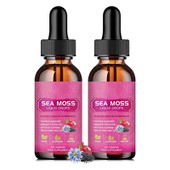 Kvapky tekutých kvapiek morských machov bohatých na živiny