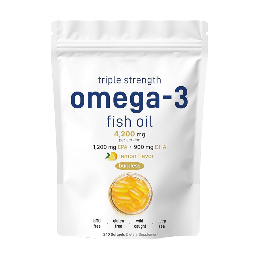 Rybí olej Triple Strength Omega 3 s mikrozložkami Vitamínových anjelov